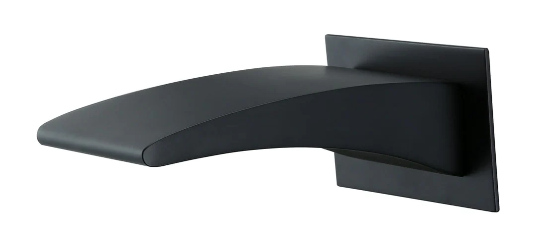 ACQUA Waterfall Bath Spout Matte Black