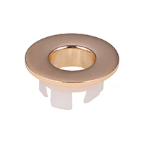 Basin Overflow Rings Champagne Copper