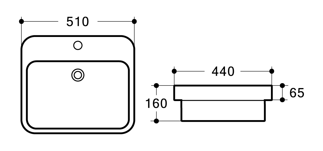 COCO Semi Insert Basin - Image 3