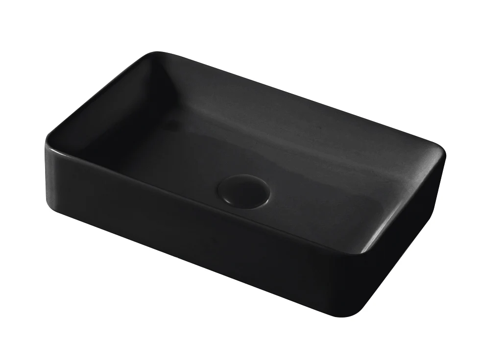 DIOR-II Above Counter Basin Matte Black