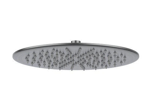 DOCCIA 300mm Round Shower Head Brushed Nickel