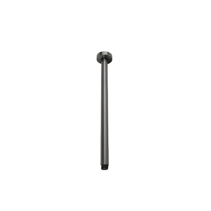 DOCCIA 600mm Round Ceiling Dropper Gun Metal