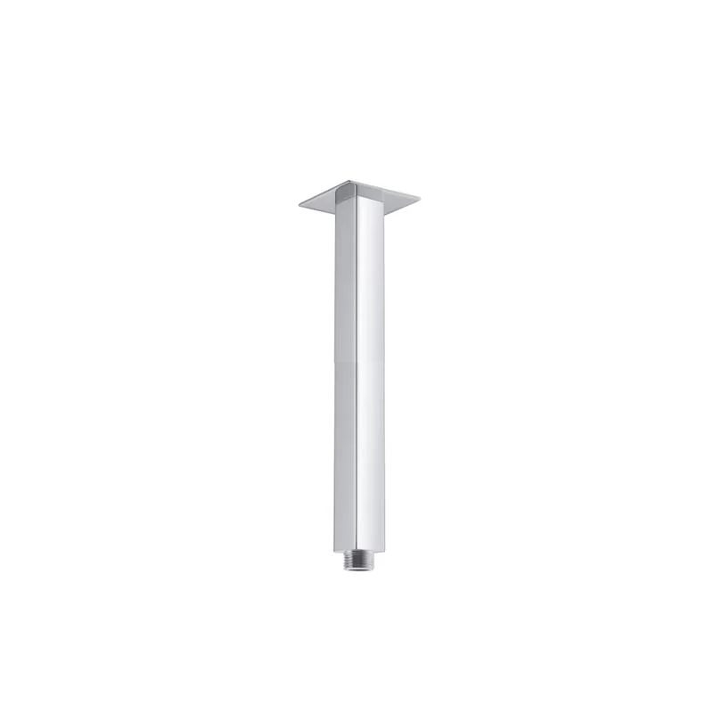 DOCCIA Square Ceiling Dropper Chrome 200mm