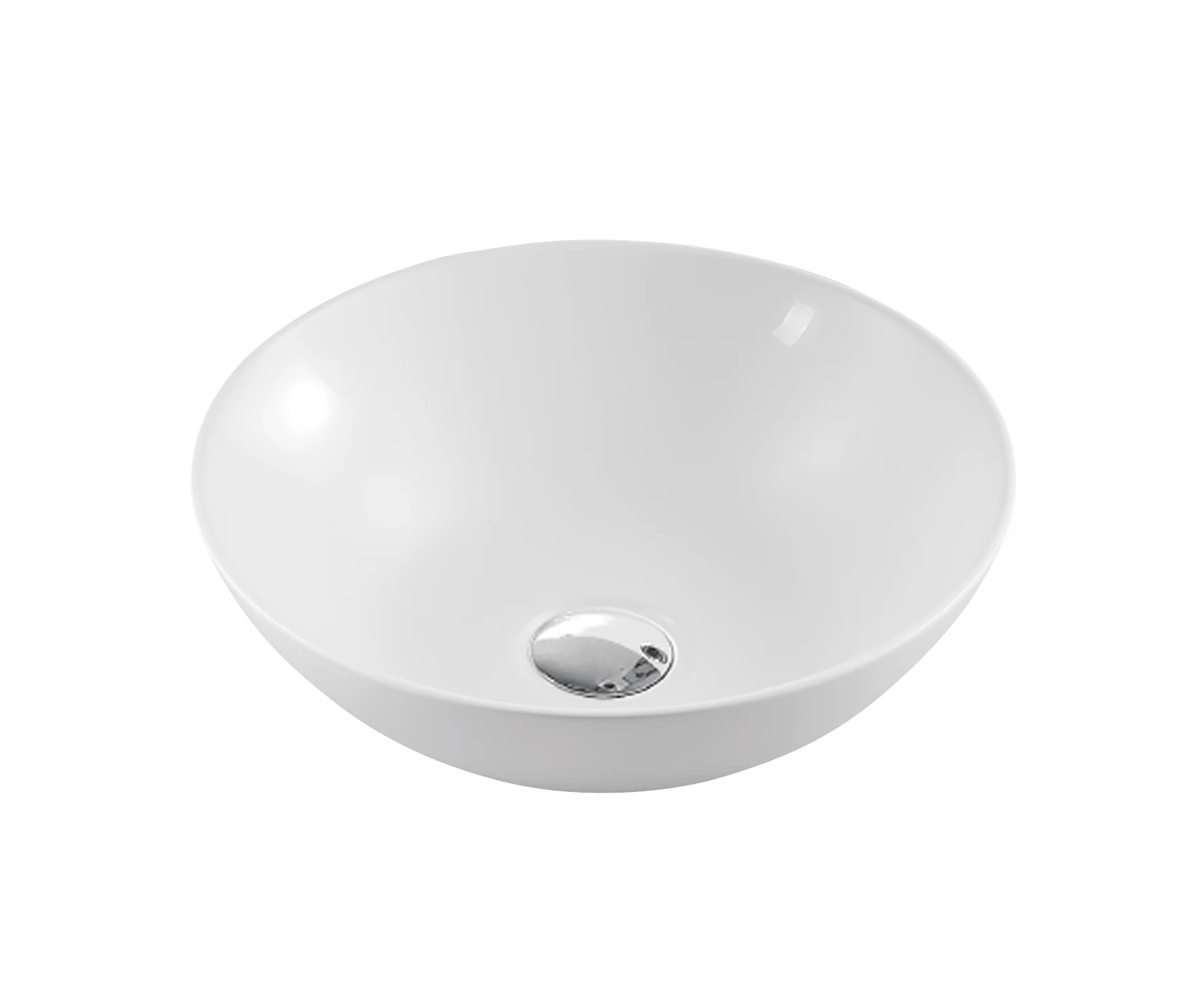 ETERNAL Above Counter Basin Matte White