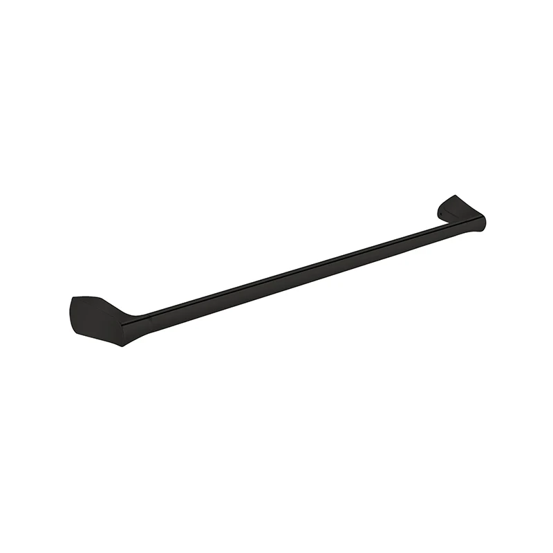 EXON 600mm Single Towel Rail Matte Black