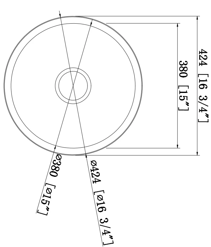 IMPACT 20L Round Sink - Image 3