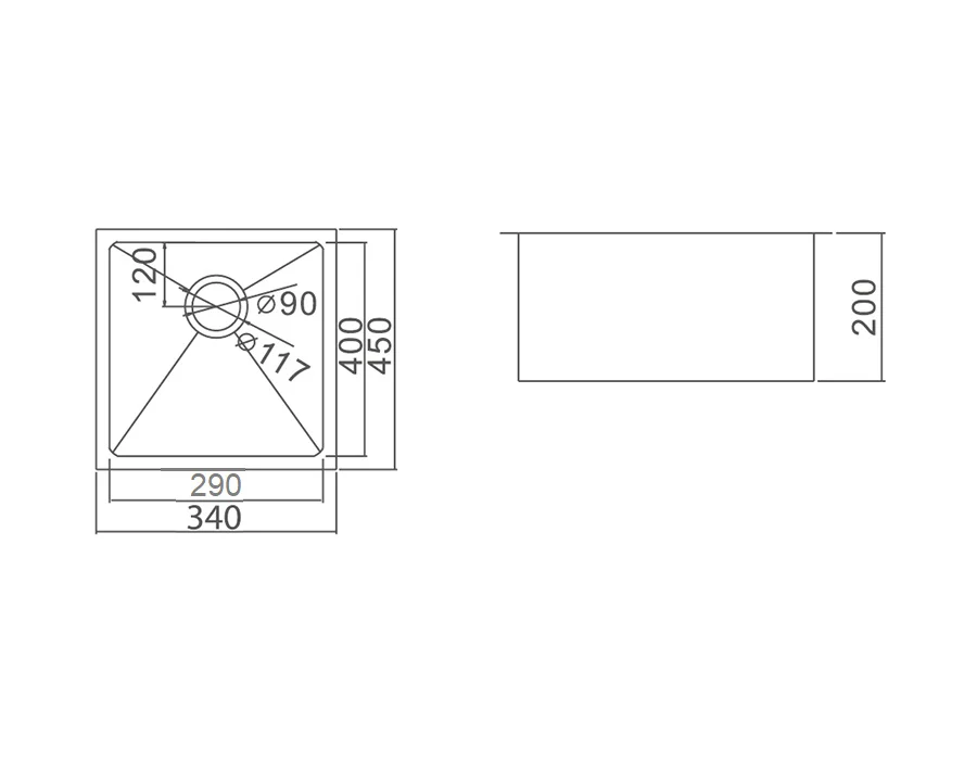 IMPACT 23L Undermount Sink - Image 2