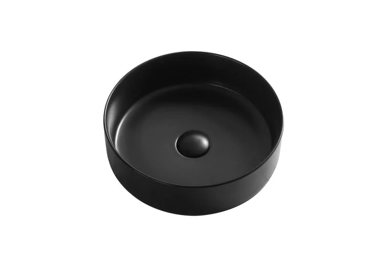 JAMIE Above Counter Basin Matte Black