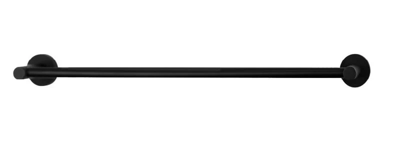 JESS 600mm Single Towel Rail Matte Black