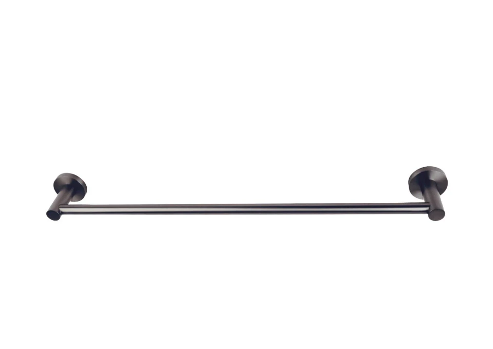JESS 750mm Single Towel Rail Gun Metal