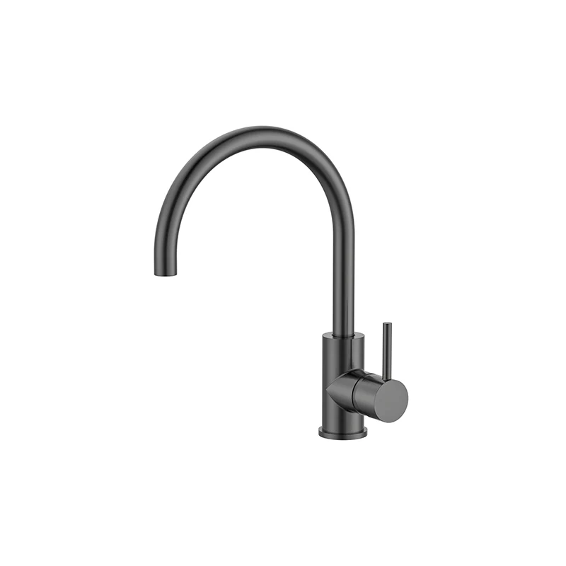 JESS Goose Neck Sink Mixer Gun Metal