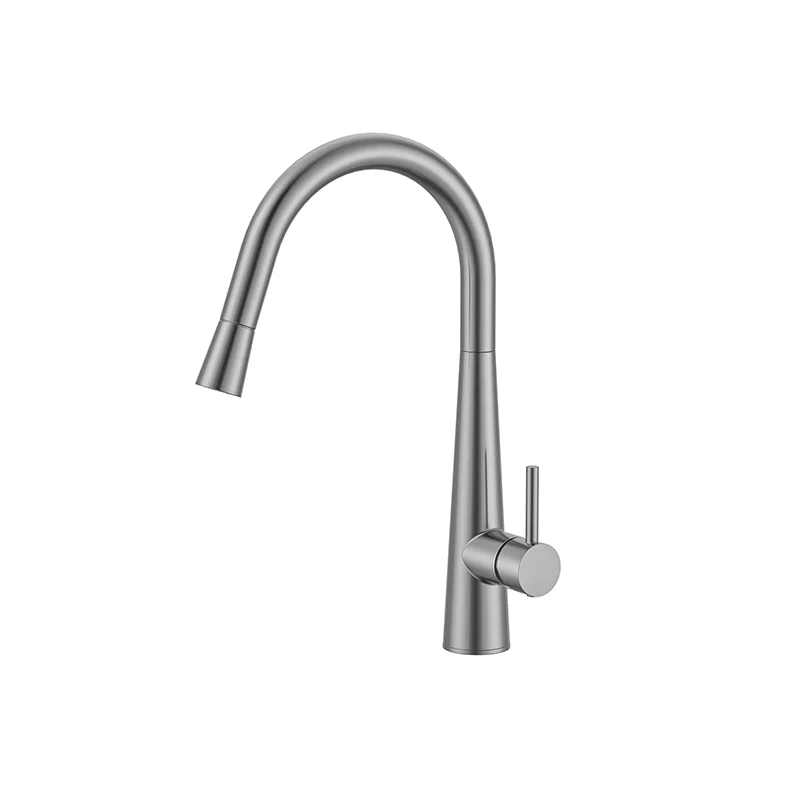 JESS Pull Out Sink Mixer Brushed Nickel