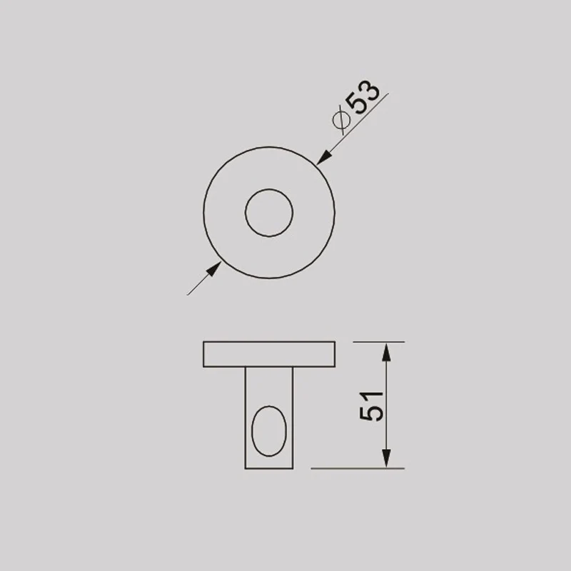JESS Single Hook Gun Metal - Image 3