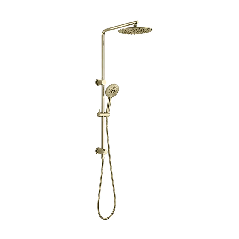 KENZO Multifunction Shower Rail Brushed Brass