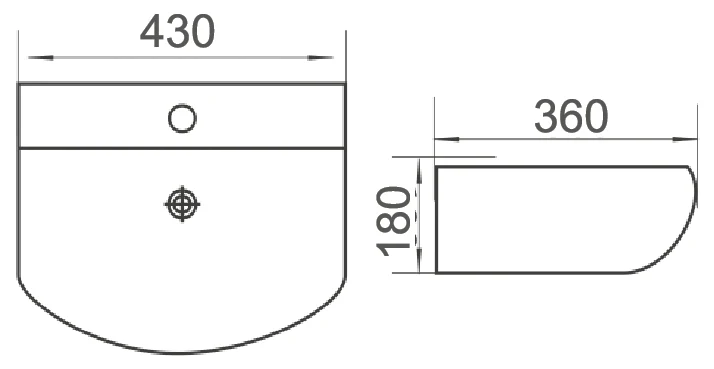 MINTY-II Wall Basin - Image 3