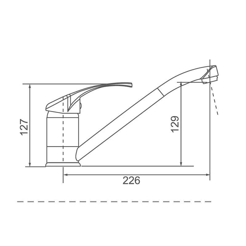 MOBI Sink Mixer Chrome - Image 2