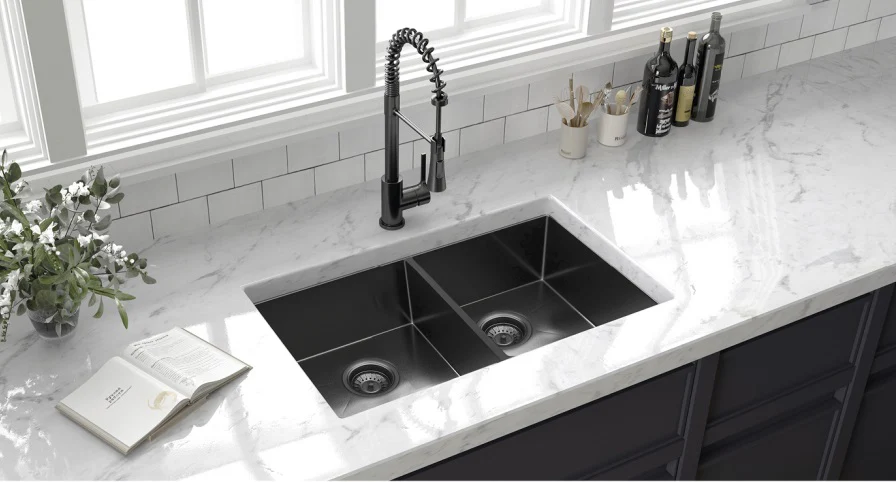 NIXON Double Bowl Undermount Sink - Image 3