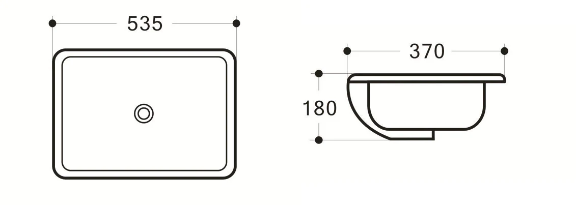 QUBI Under Counter Basin - Image 3