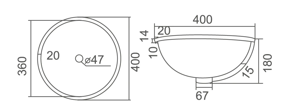 RENO Under Counter Basin - Image 3