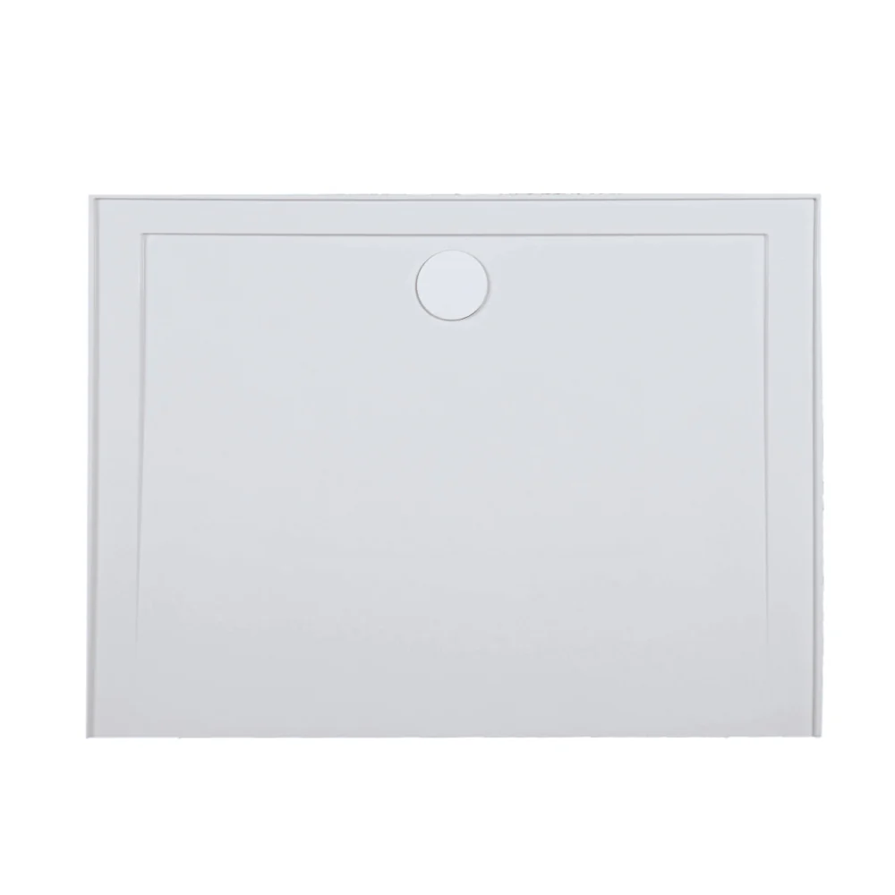 SMC Shower Base with White ABS Waste - Image 3