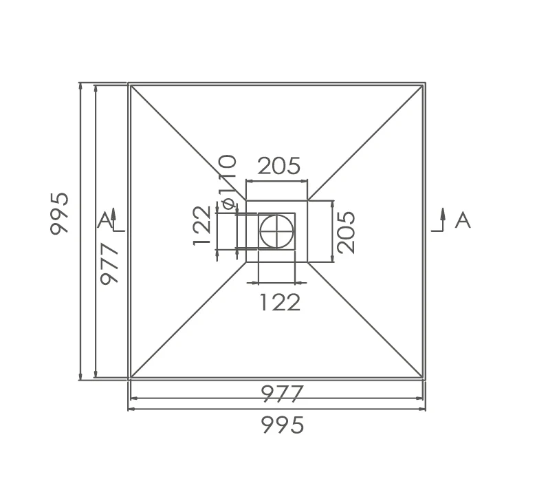 SMC Tile Tray with Grate - Image 3