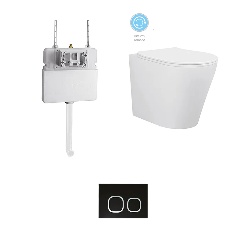 TOILET BRAVO-III (with R&T cistern & button) - Image 6