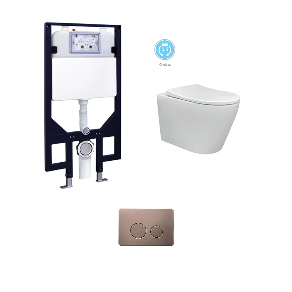 TOILET CHLOE (WITH R&T CISTERN & BUTTON) - Image 10