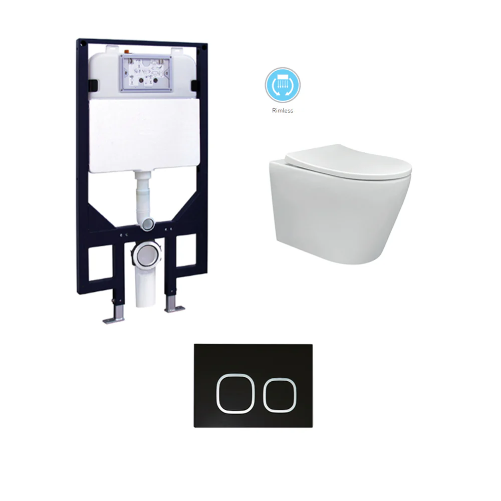TOILET CHLOE (WITH R&T CISTERN & BUTTON) - Image 6