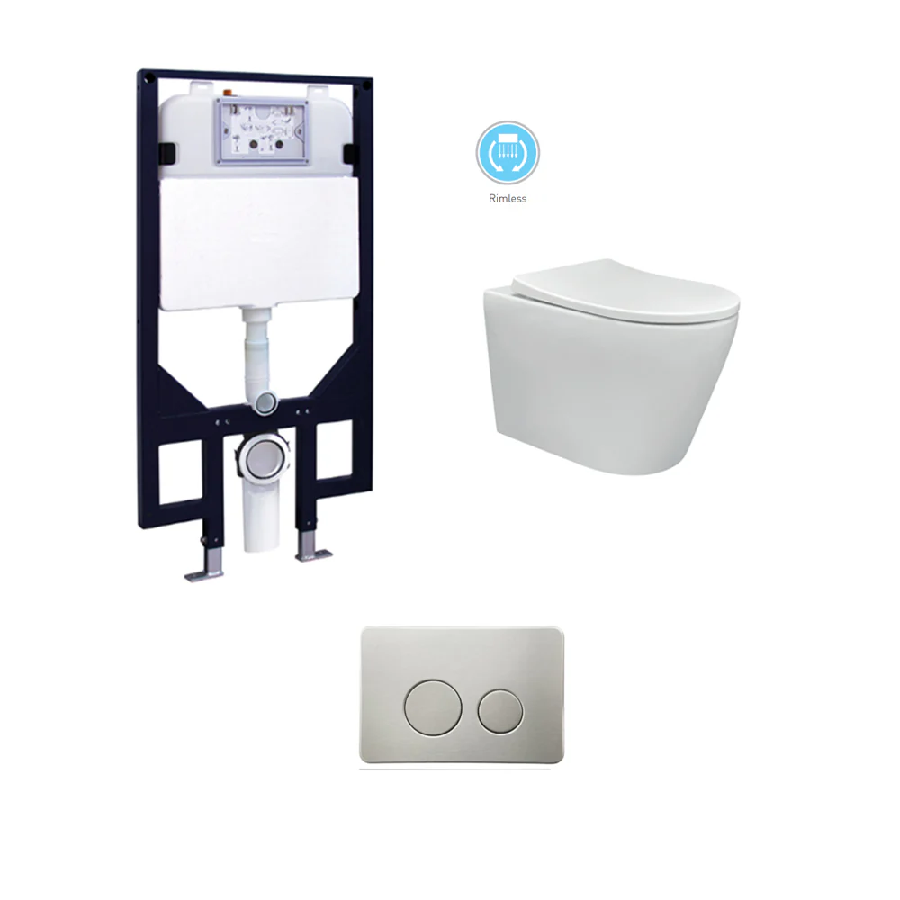 TOILET CHLOE (WITH R&T CISTERN & BUTTON) - Image 7