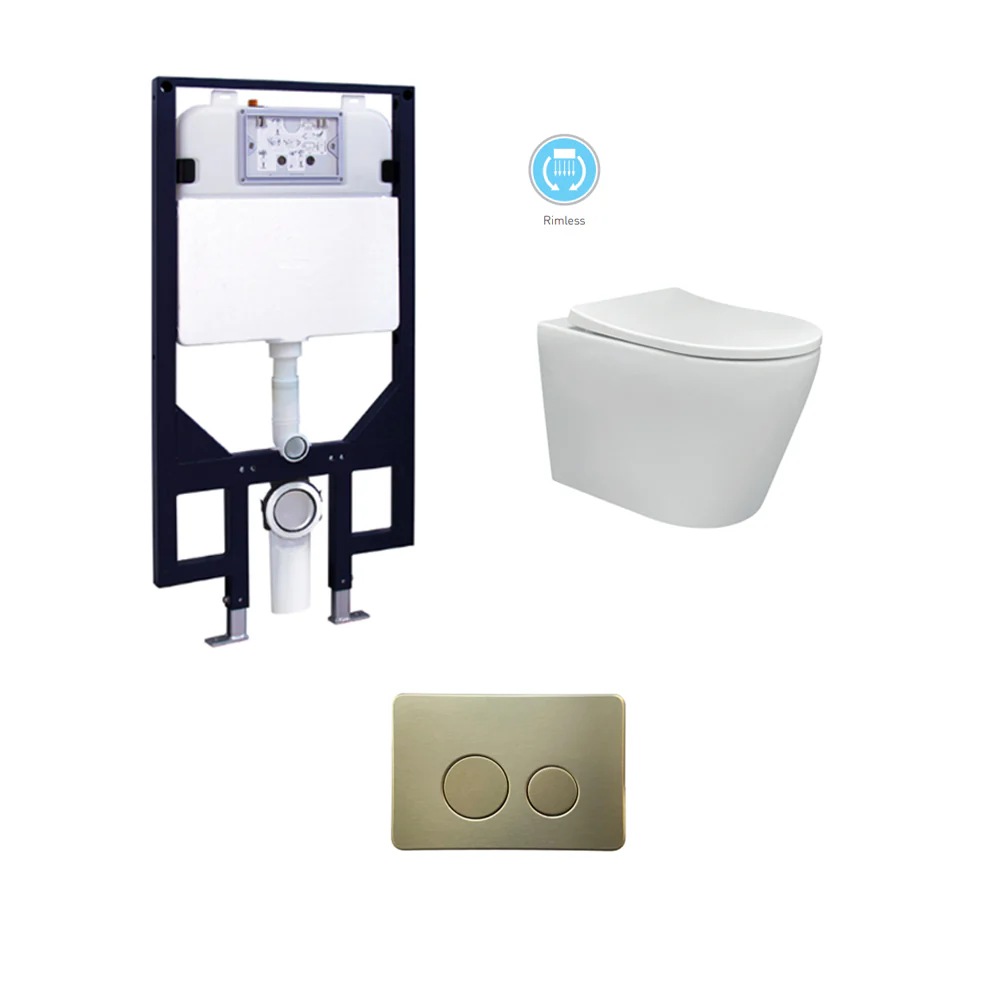 TOILET CHLOE (WITH R&T CISTERN & BUTTON) - Image 8