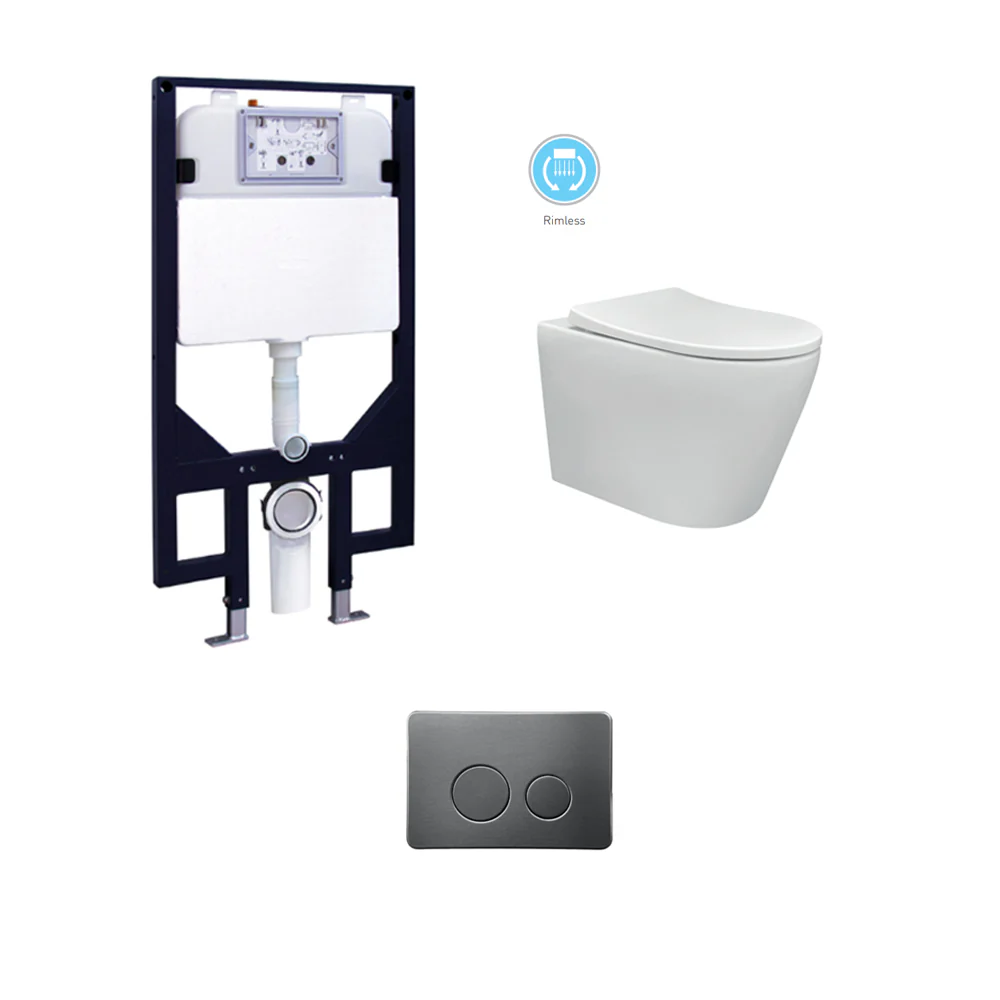 TOILET CHLOE (WITH R&T CISTERN & BUTTON) - Image 9