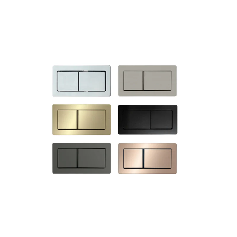 Toilet Rectangular Flush Button