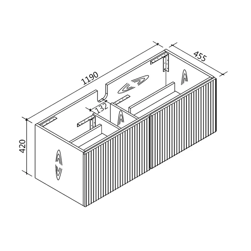 VIVO Wall Hung 1200mm - Image 4